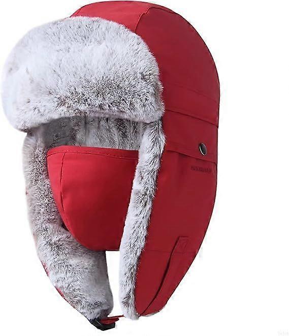 Warm, Multi-Functional, Adjustable Ushanka Hat for Cold Weather