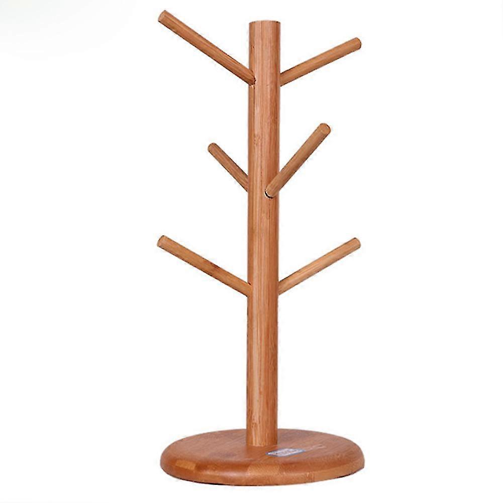 Natural Bamboo Mug Drying Stand