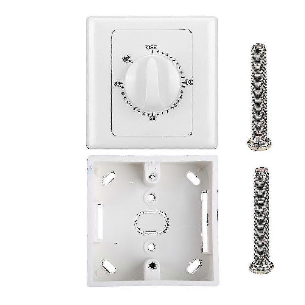 Automatically Power Off Timer Switch with Mechanical Minutes Countdown