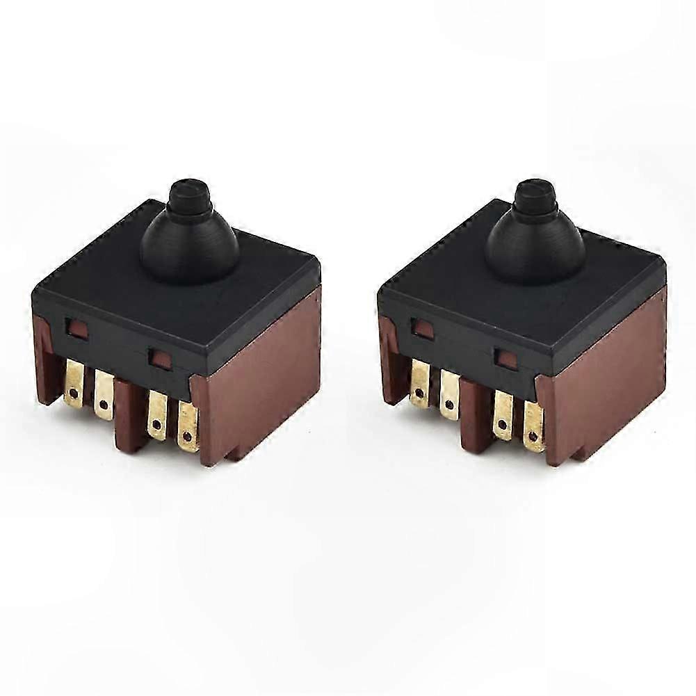 2-Pack Replacement Push Button Switch for Angle Grinders and Polishers