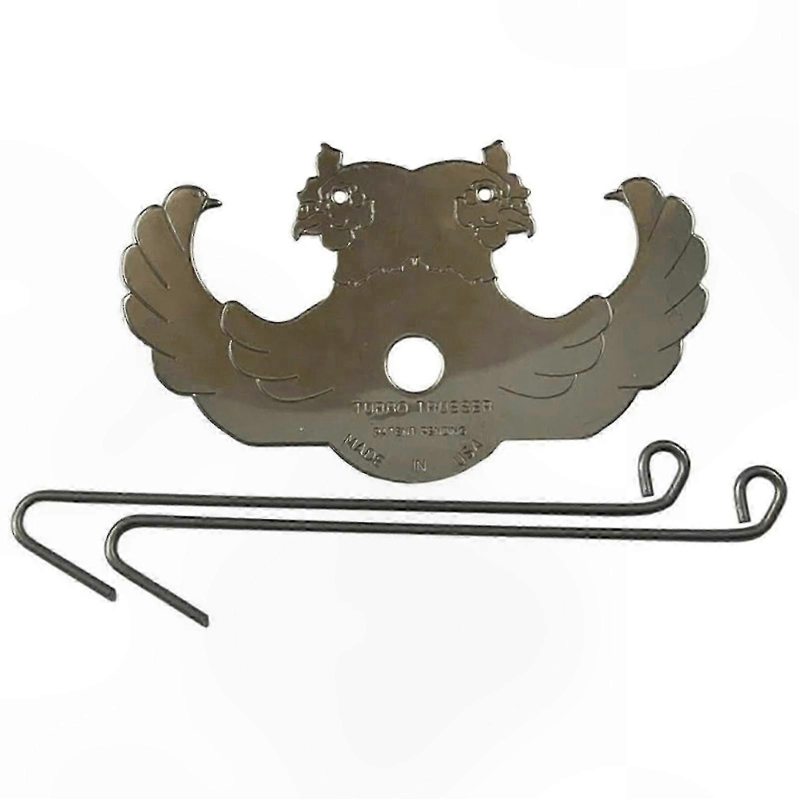 Durable Oven Roaster Rack with Wing Hooks for BBQ Chicken