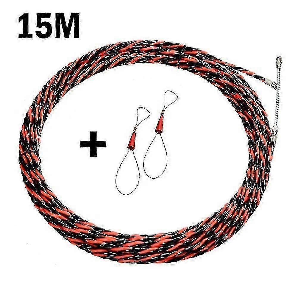 Electrician Cable Wire Threading Machine Guide Running Electric Wire Threader Running Puller Lead Construction Tools 5/15/30m~10291