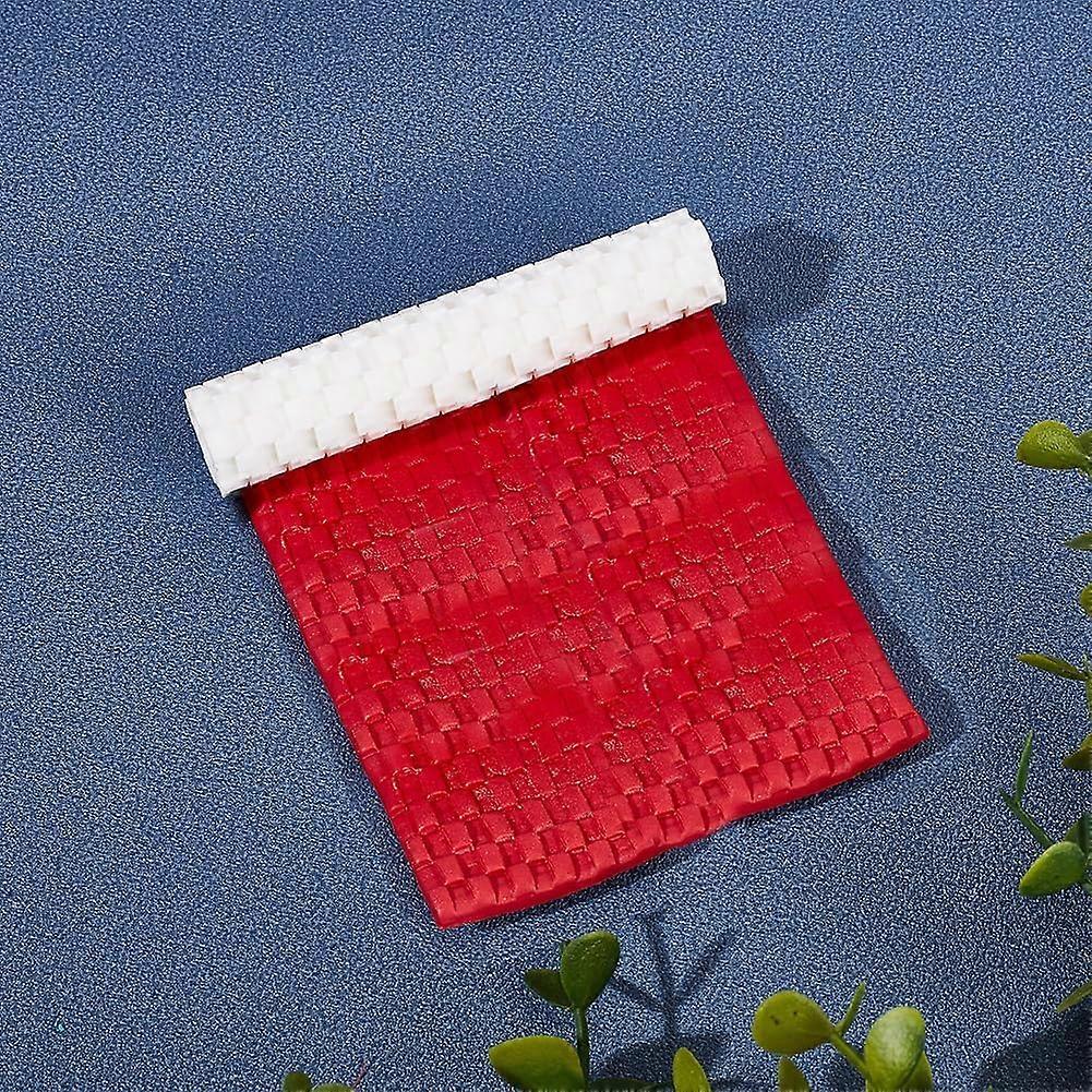 Clay Texture Roller,Polymer Clay Roller Squares Shaped Texture Roller 3" Texture Model Clay Roller Polymer Clay Accessories