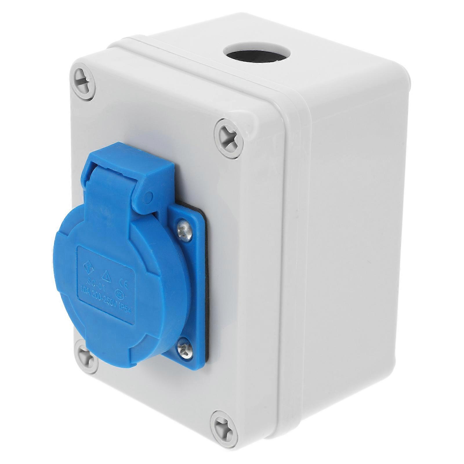 Multi Color Outdoor Waterproof Switch Socket Box for Safe Use 4Pcs