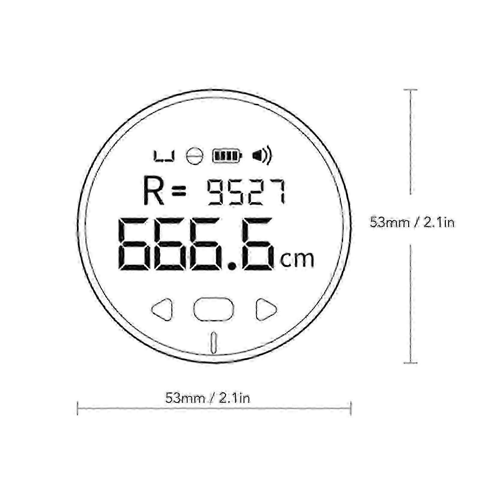 99m Rechargeable Digital Tape Measure LCD
