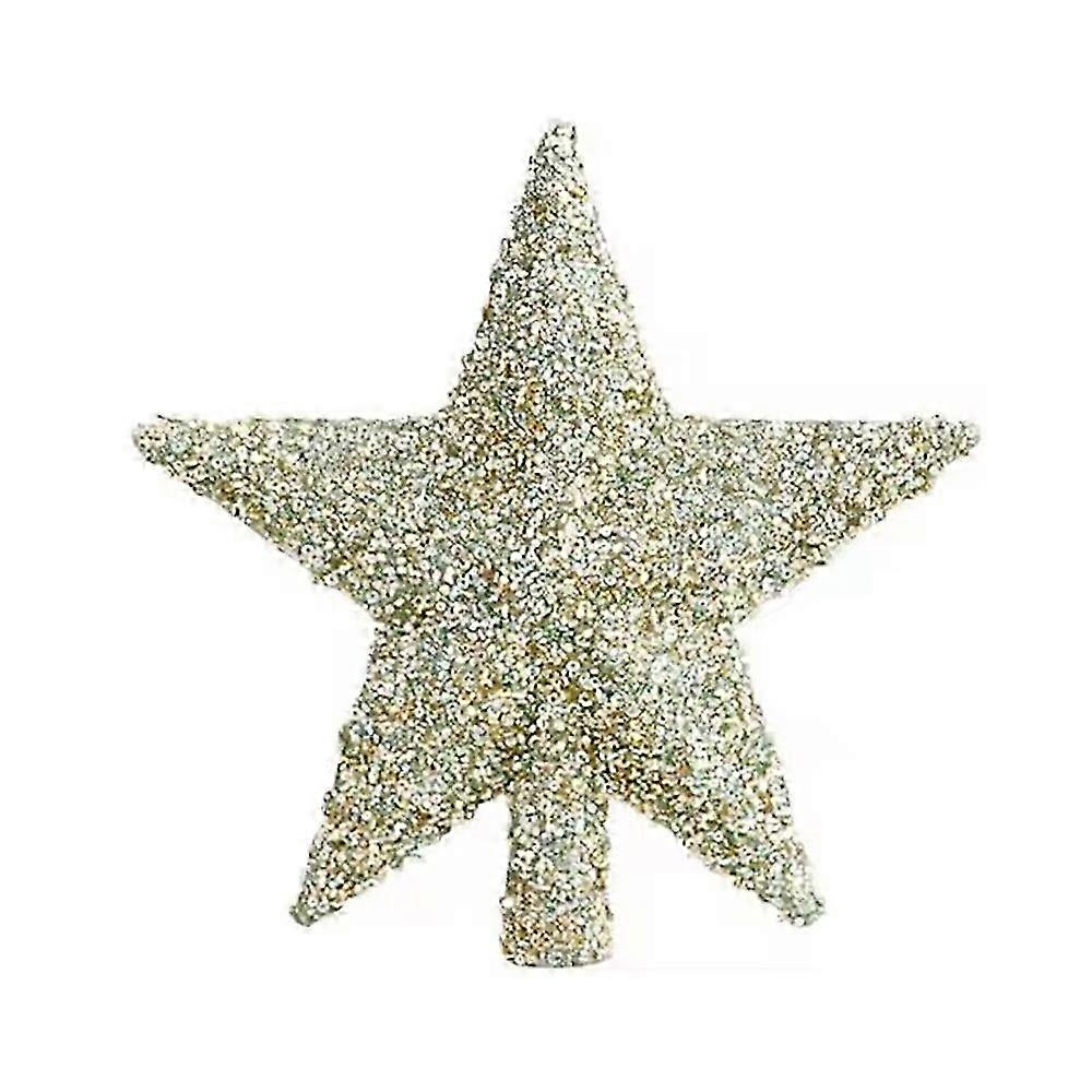 Glitter Star Tree Topper 20cm