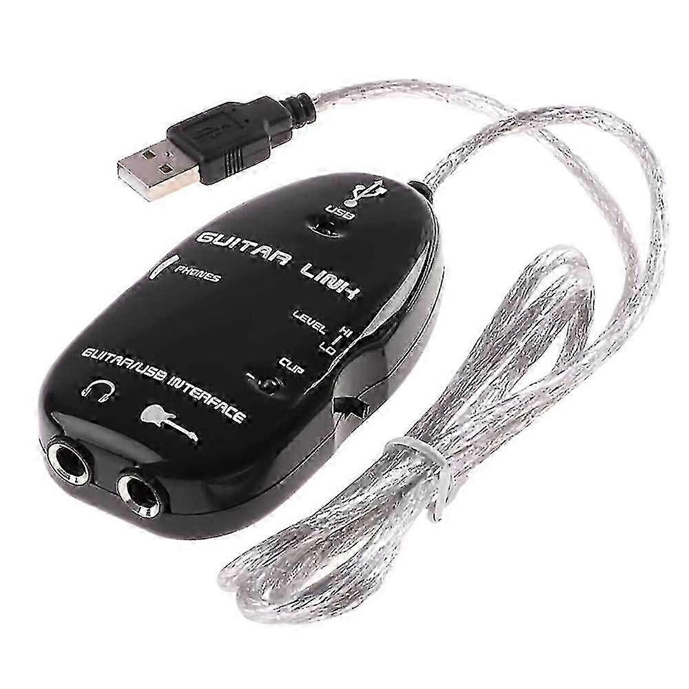 USB Guitar Recording Interface Cable