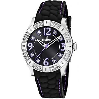 Festina Dream Quartz Analog Woman Watch with F16541/8 Rubber Bracelet