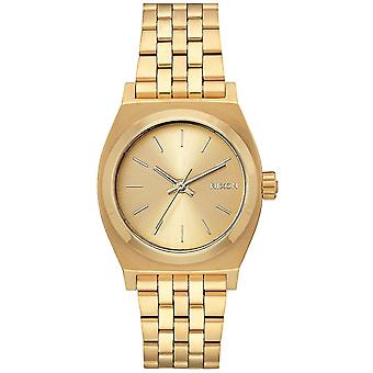 Nixon medium time teller Japanese Quartz Analog Woman Watch with A1130502 Stainless Steel Bracelet