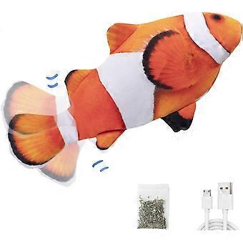 Interactive Realistic Flopping Fish Toy For Dogs And Cats