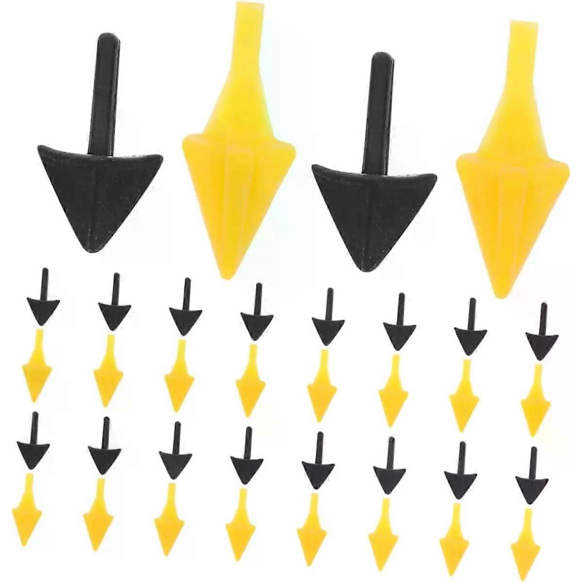 200pcs Plastic Bird Beak Inserts for Doll Making Crafts