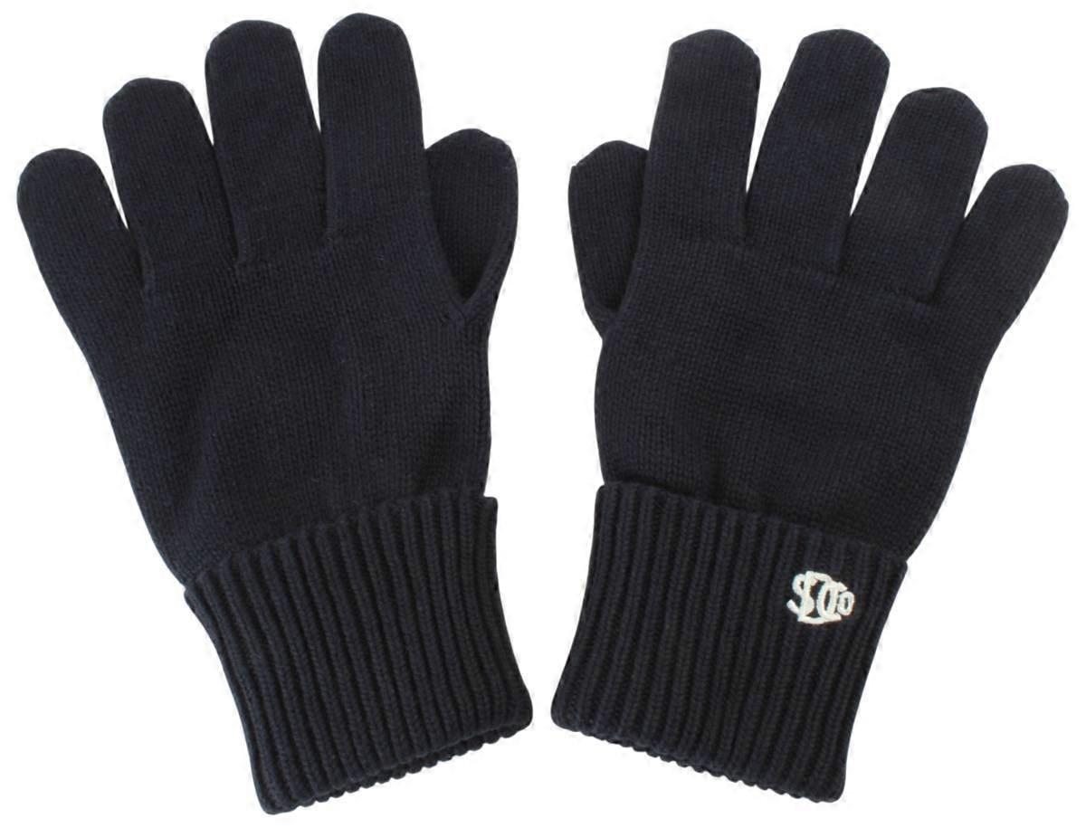 Superdry & Co SD Logo Knitted Gloves - Black