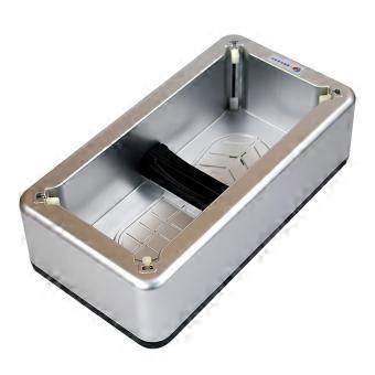 Automatic Shoe Cover Dispenser with 100 Covers, Hands No Power Required, Silver for Home Office