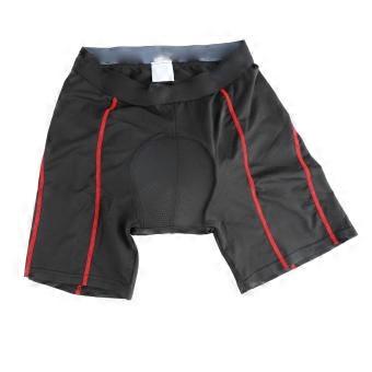 Padded Bike Shorts Breathable Shock Absorption Soft Sponge Silicone Cycling Shorts for Men Women Biking M