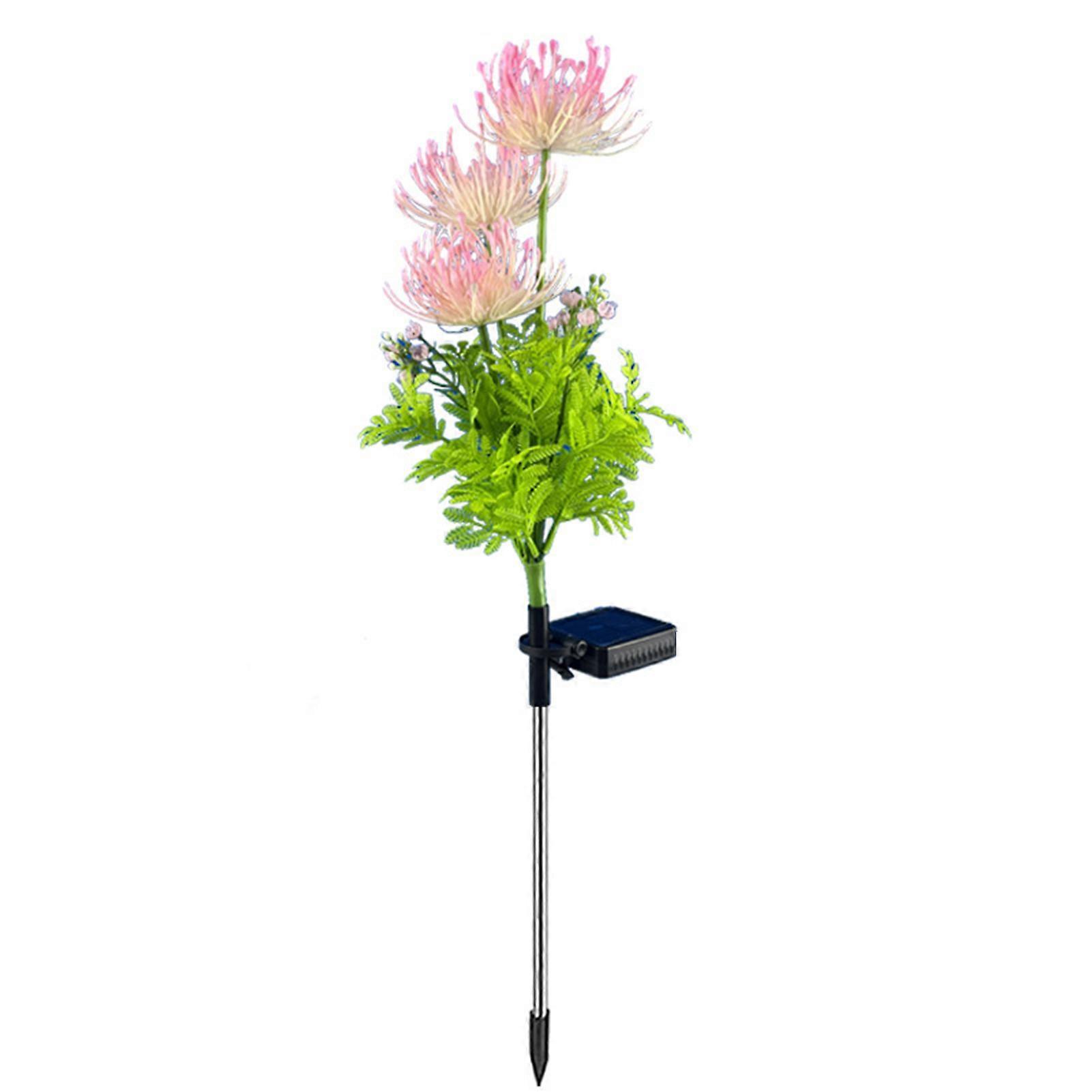 Solar Flower Ground Lights 75cm