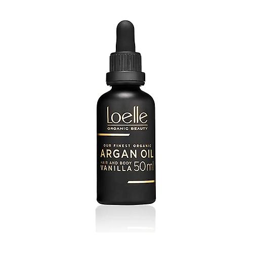Organic Argan Oil with Vanilla 50 ml of oil (Vanilla - Argan)