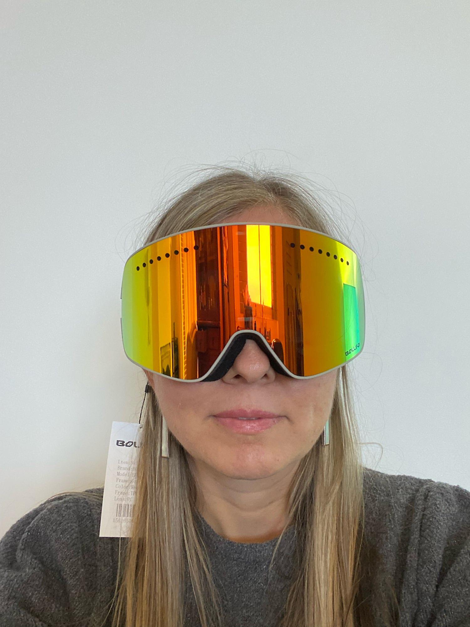 Ski Brille Mit Magnet-Linsen - Anti-Beschlag Sportbrille Für Ski & Snowboard, Verstellbar