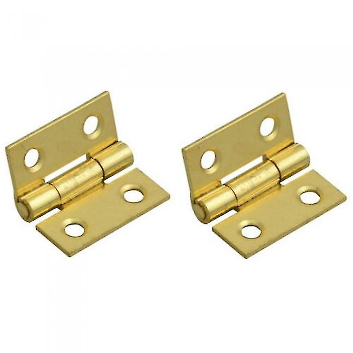 Securit Brass Butt Hinges (Pack of 2)