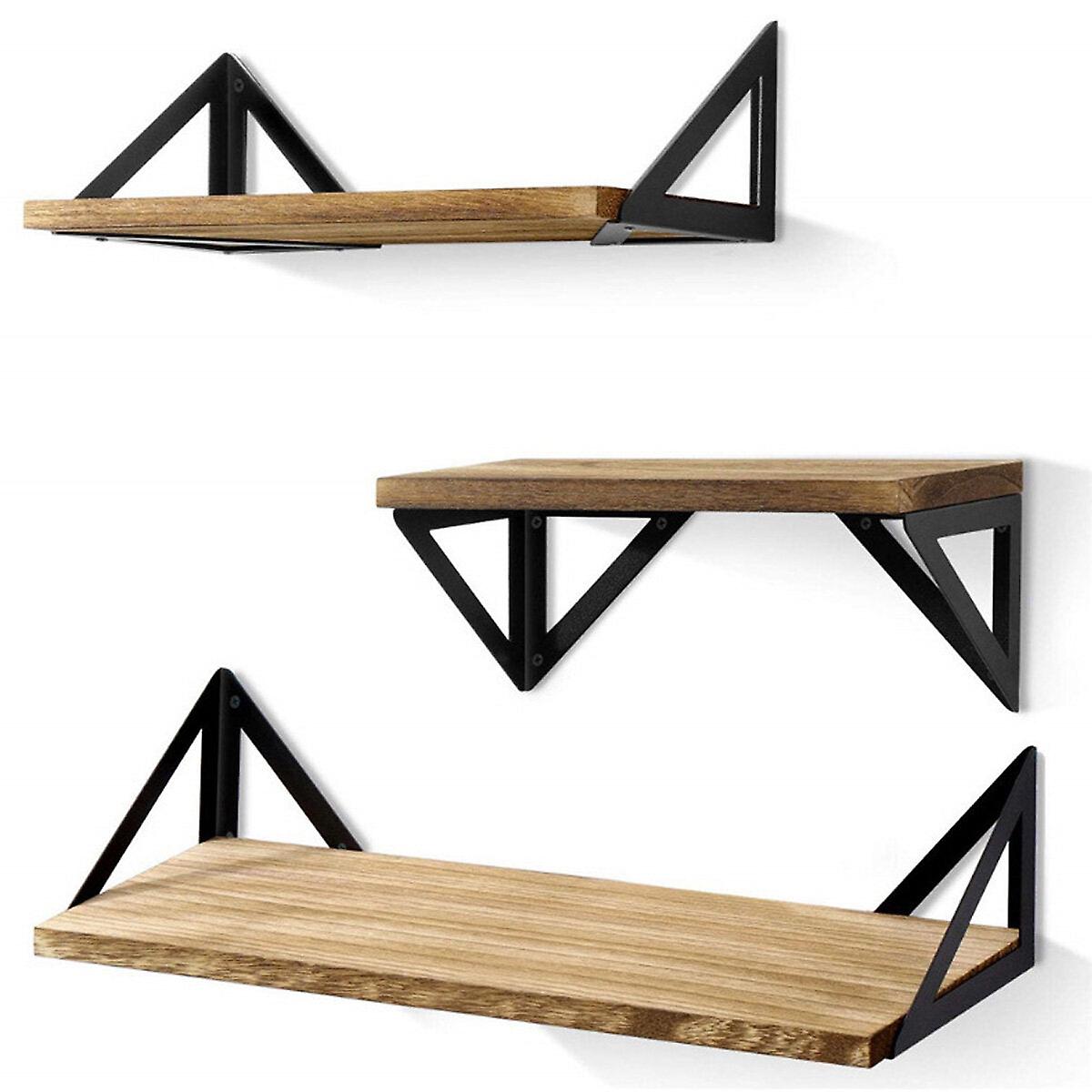 Metal Wall Mount Rack Floating Wall Mount Display Unit Shelf Dvd Storage For Home Kitchen Bathroom Storage