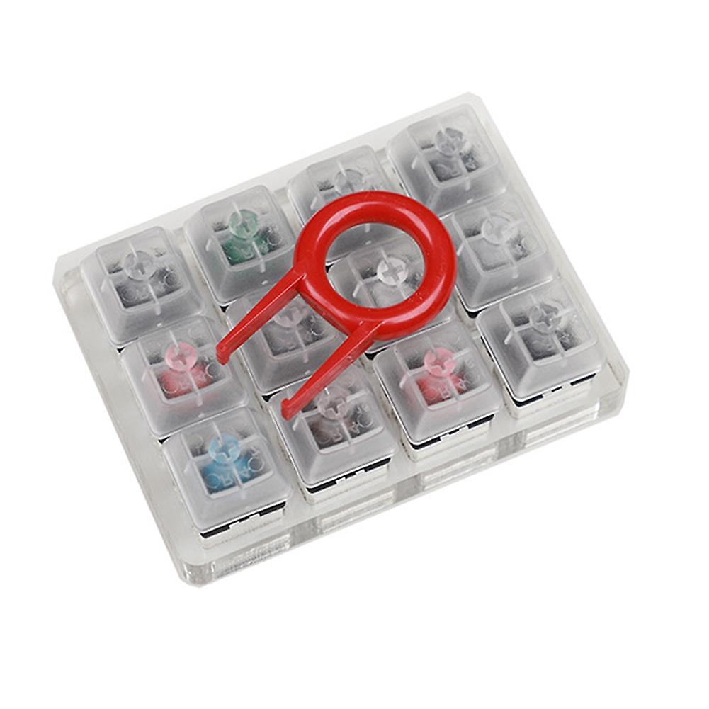 12 Key Switch Tester with Acrylic Base for Cherry MX Mechanical Keyboard Mechanical Keyboard Switch