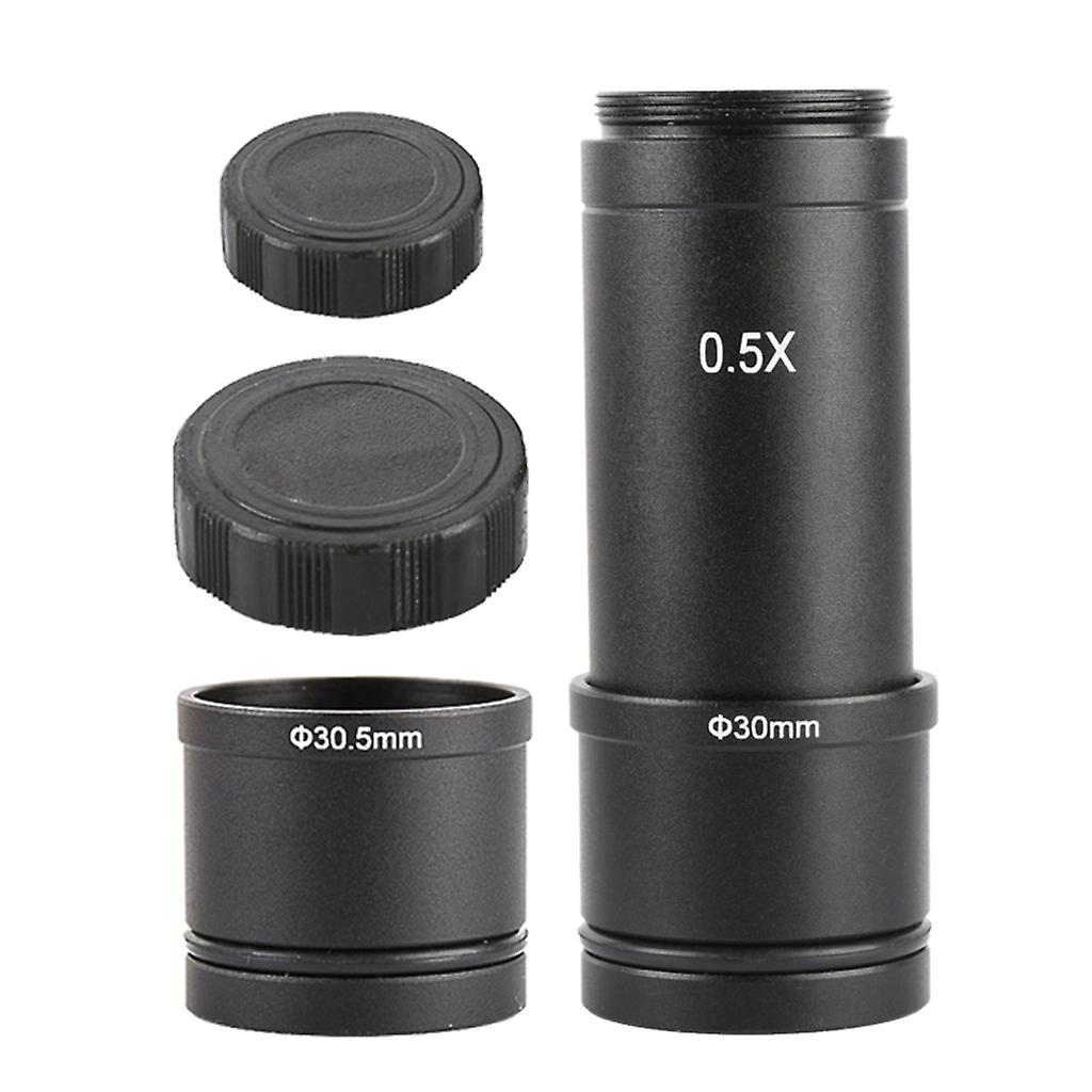 محول C Mount قابل للتعديل لمجهر ستيريو أحادي العين ثلاثي العينين