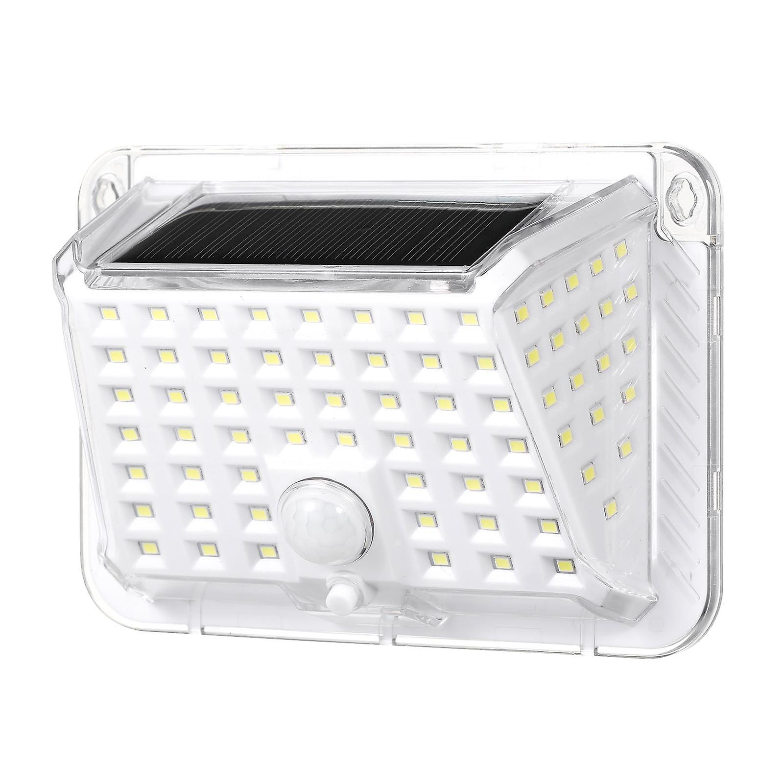 90 LEDs Solar Powered Energy Light Outdoor Lamp Wall Street Fence Lights 3 Lighting Modes Sensitive