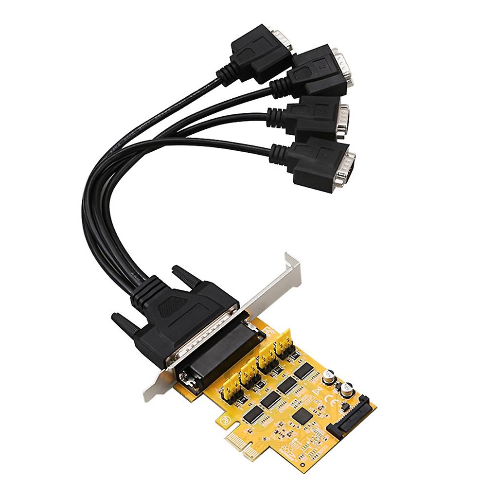 Pcie aan 2/4 de Seriële Adapter van het Havencontrolemechanisme PCIE van de Havencontrolemechanisme rs232 db-9 DB9