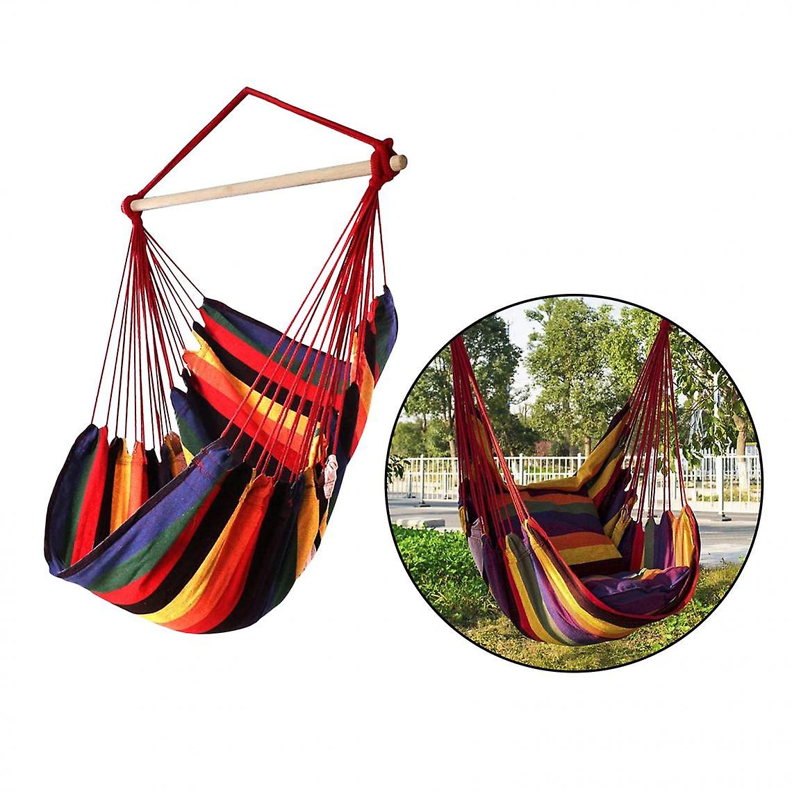 Hammock Chair Swing Bed Relax Outdoor Chair Swing And Cushion