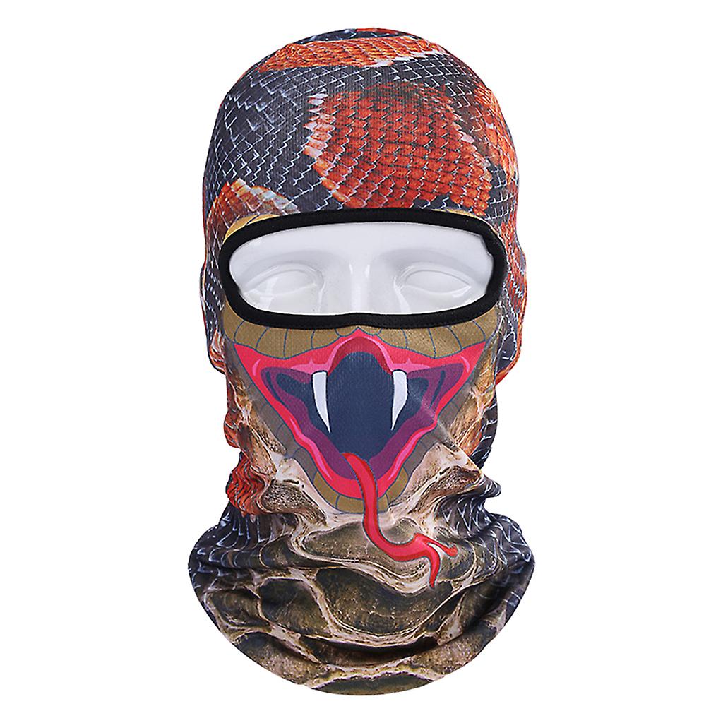 Balaclava Skidmask Huva Djur Full Face Cover Polyester Vinter orm