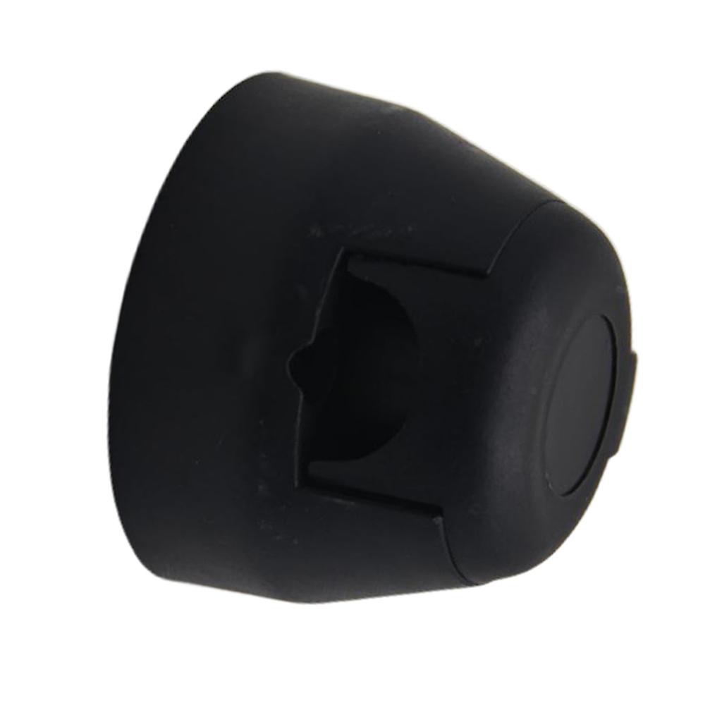 7 PIN 12N LARGE ROUND BLACK PLASTIC PLUG SOCKET TRAILER CAR CARAVAN NEW