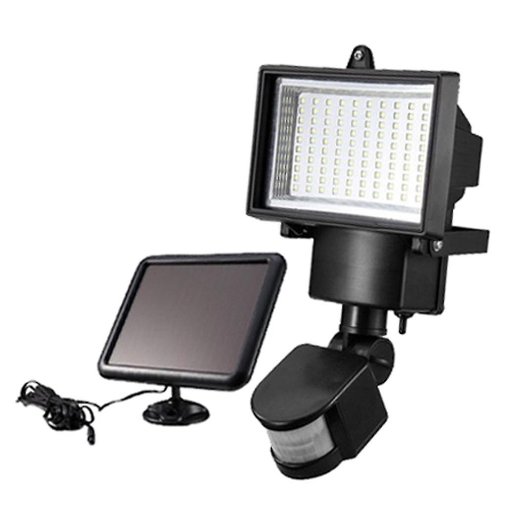 Outdoor Solar Power Motion Sensor Yard Floodlight 100LED PIR Security Light
