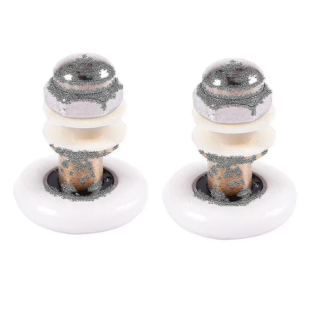 2x Shower Sliding Door Roller Runner Wheel 27mm Wheel Diameter
