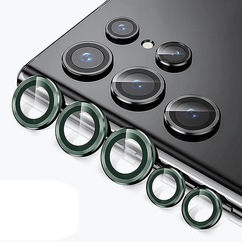 9h Tempered Glass Alloy Ring Lens Protective Cap Anti-scratch For Samsung Galaxy S23 Ultra 2023 Camera Lens Cap Protector Cover
