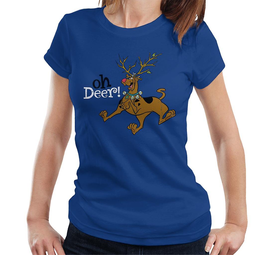 Scooby Doo Christmas Oh Deer Women's T-Shirt