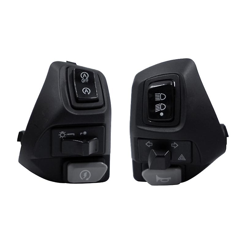 Motorcycle Atv Dirt Bike Refit Handle Bar Control Button Universal