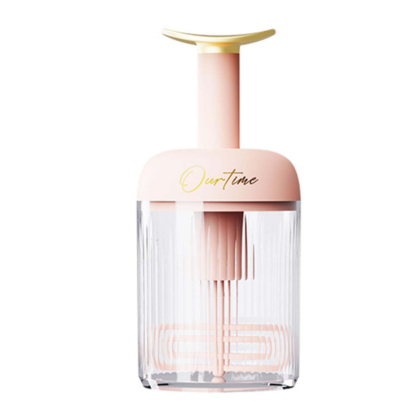 Rotating Foaming Machine Transparent Labor-saving Foaming Cup for Bathroom