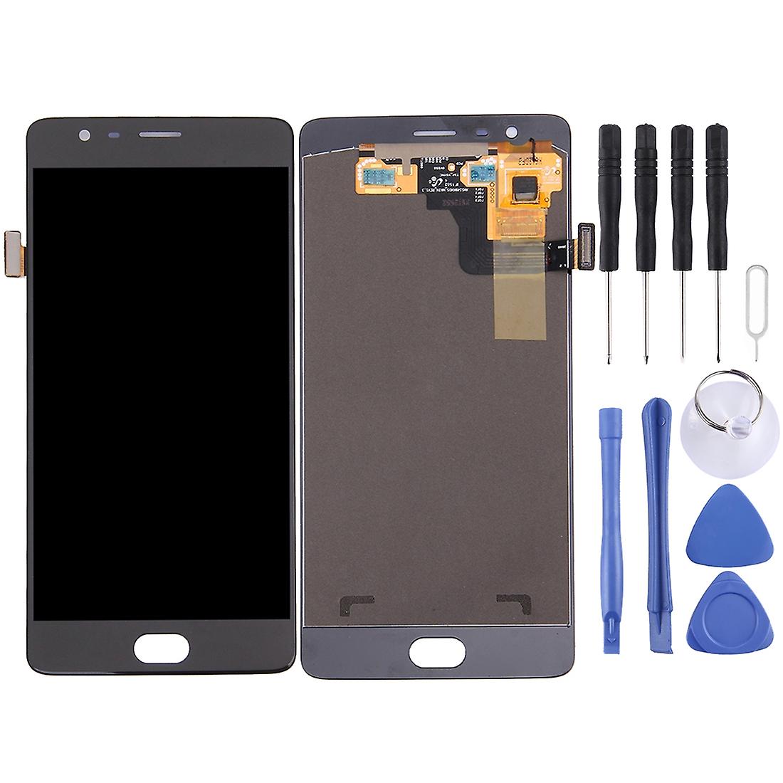 OEM-LCD-Bildschirm für OnePlus 3 (A3000-Version) mit Digitizer Full Assembly (Schwarz)
