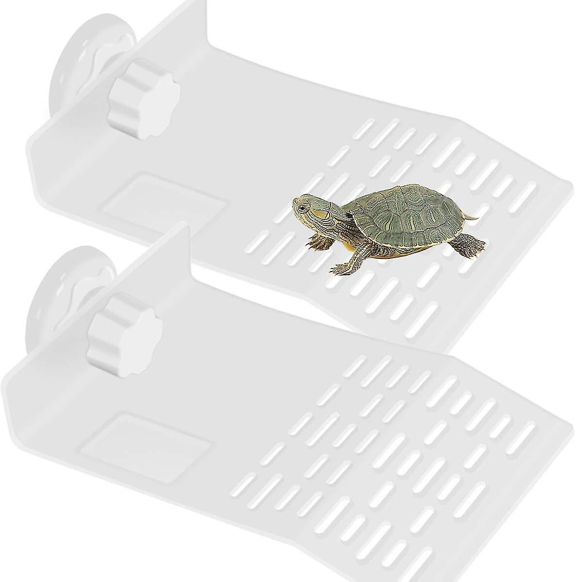 Floating Platform Turtle 2pcs Acrylic Floating Island Turtle Vturtle Pier Dock Floating Platform Aqu