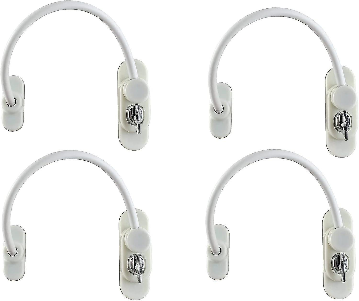 4 Pack Window Opener For Upvc, Baby Safety Window Locks With Screws And Keys