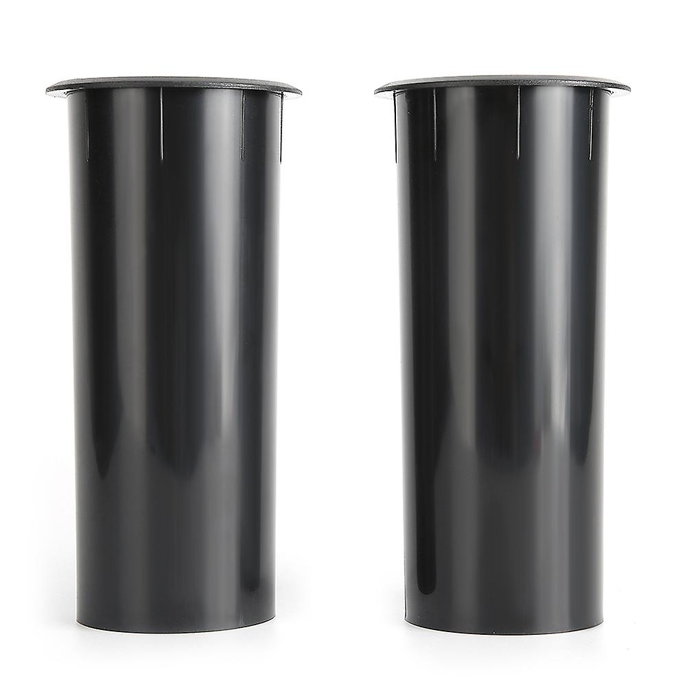 Lot de 2 tubes inverseurs à trou ouvert de 60 mm, longueur totale de 150 mm, adaptés aux haut-parleurs de 6 à 10 pouces