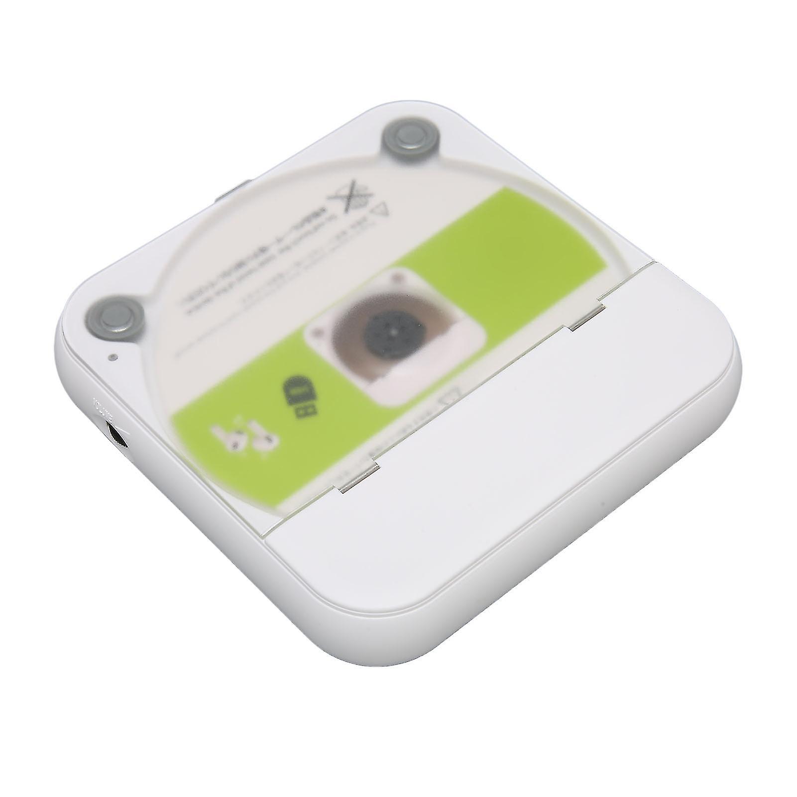 Portable Bluetooth CD Player Rechargeable LCD Display Support USB AUX CD Music Player with Earphone for Car Travel