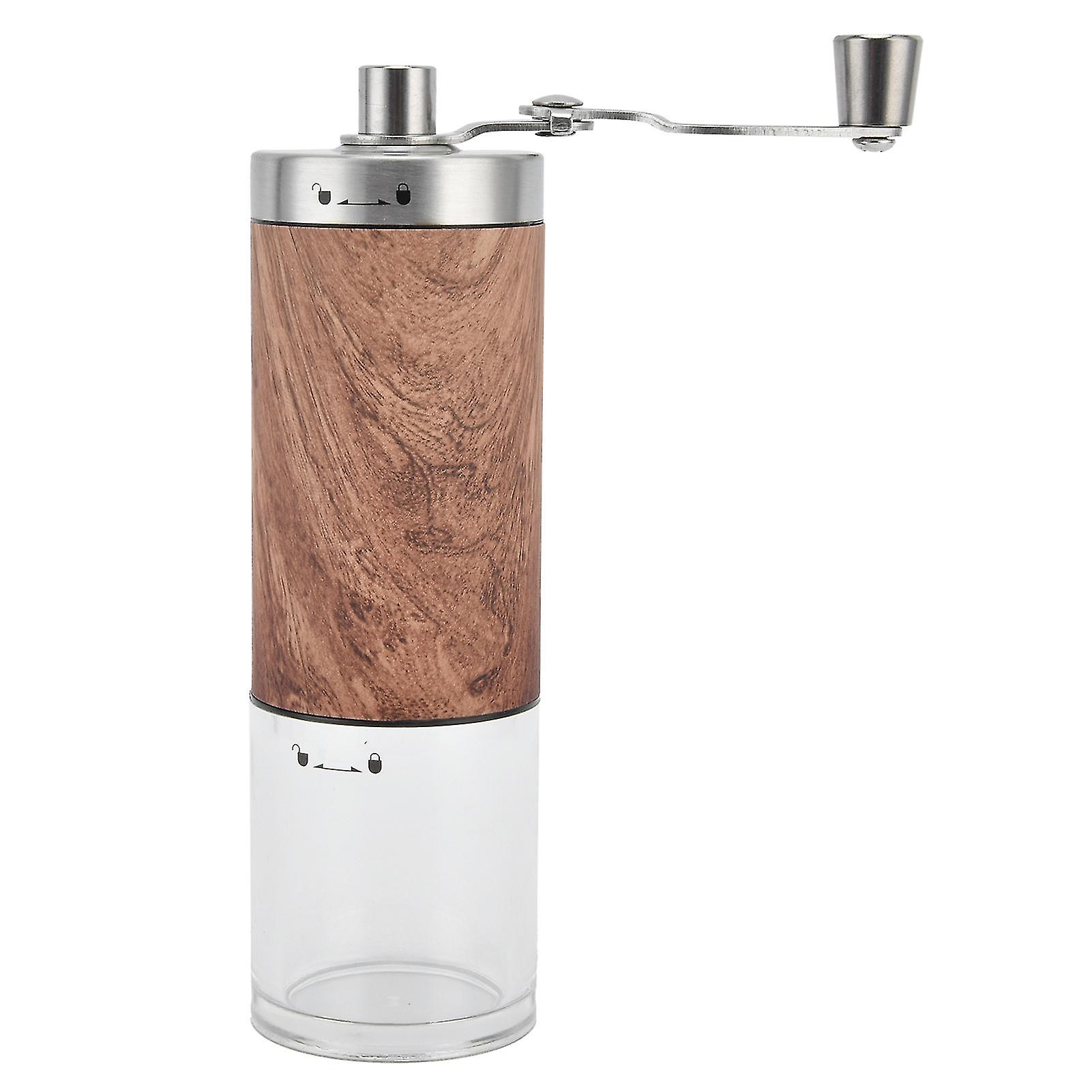 Portable Manual Coffee Grinder with Adjustable Settings and Ergonomic Handle