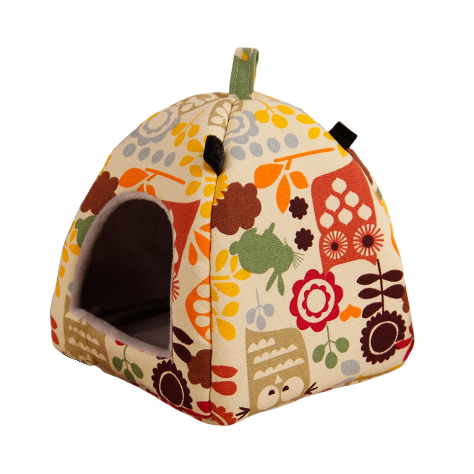 Pappagallo appeso amaca letto capanna uccello amaca per cacatua criceto cacatua StyleD L 17x17x18cm