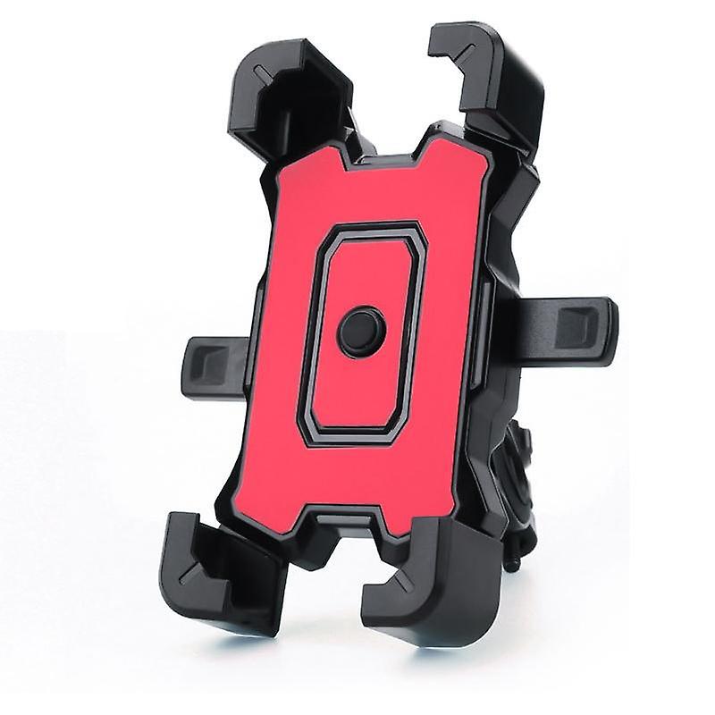 Bicycle Riding Shockproof Bracket Red For Handlebar