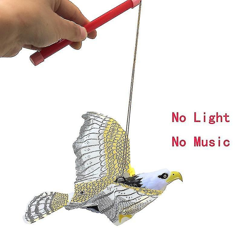 Fake Flying Hawk Decoy Bird Deterrent Devices Scare Birds Away Pigeon Repellent For Garden