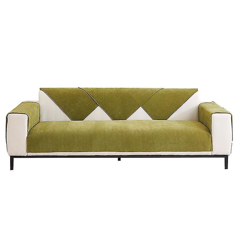 Chenille Sofa Cushion, Spring And Summer Universal Anti Slip Cover, Leather Sofa Cover, Cushion Back