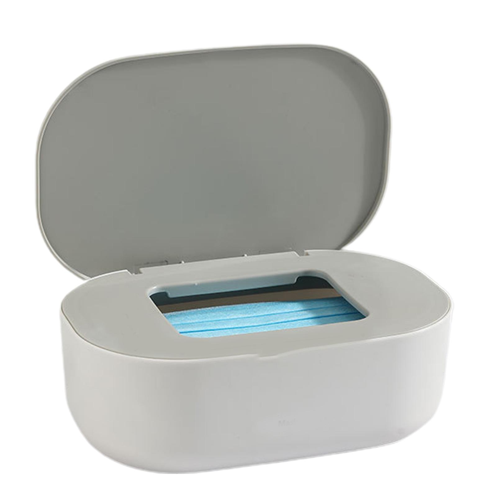 Storage Box for Face Masques Dustproof Home Desktop Small Organizer with Lid