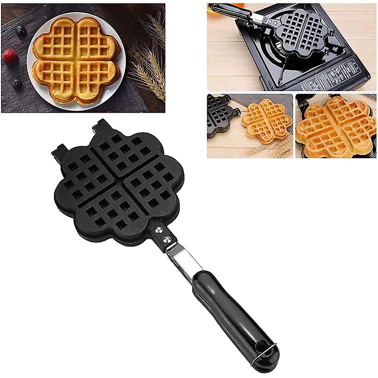 Heart Shape Non Stick Waffle Maker Pan