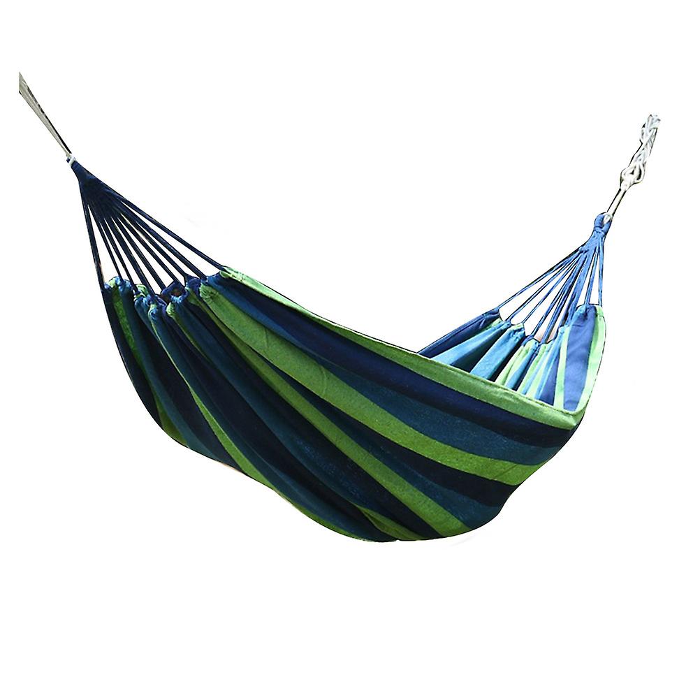 Lightweight Canvas Hammock for Camping, Backyard, and Indoor-Outdoor Use