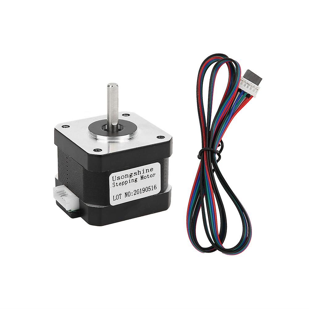Risegun 17HS3401S 17 Alloy Stepper Motor 4 Wires Equipment Supplies for 3D Printer